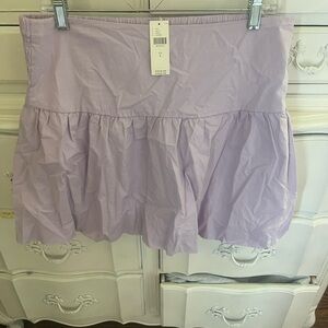 Anthropologie Light Purple Mini Skirt